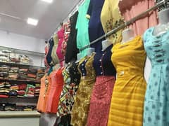 Running garments shop for sale - Ladies garments for sale - Botique