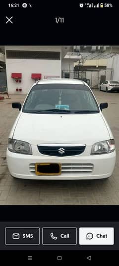 alto 1000 cc white color look like new