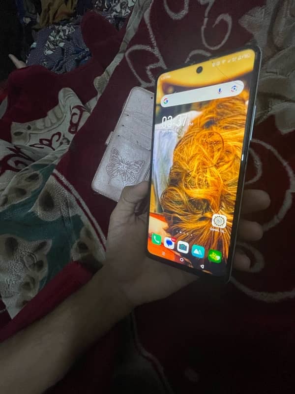 infinix hot 30 with box and charger 10/10 condition 5