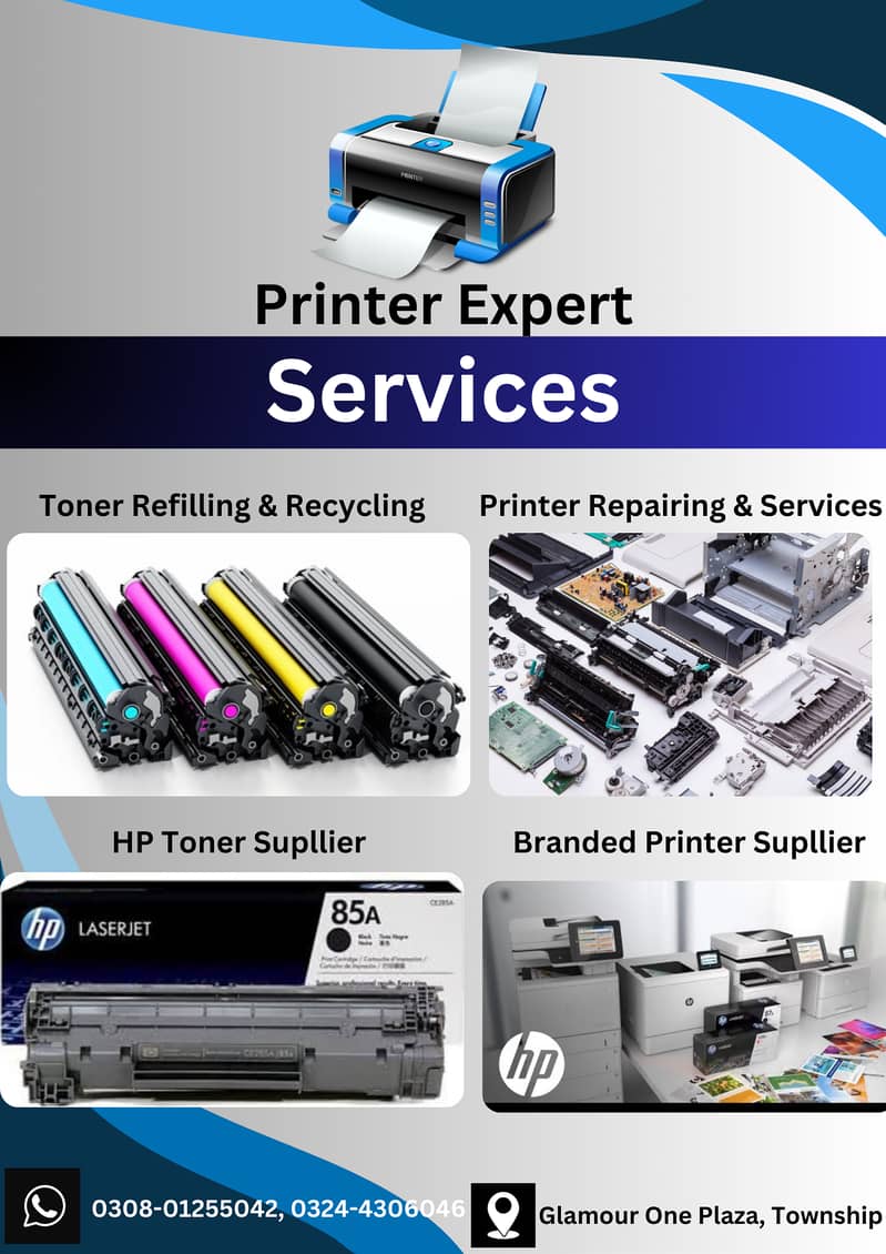 toner refilling,recycling, printer repairing, services in decent price 2