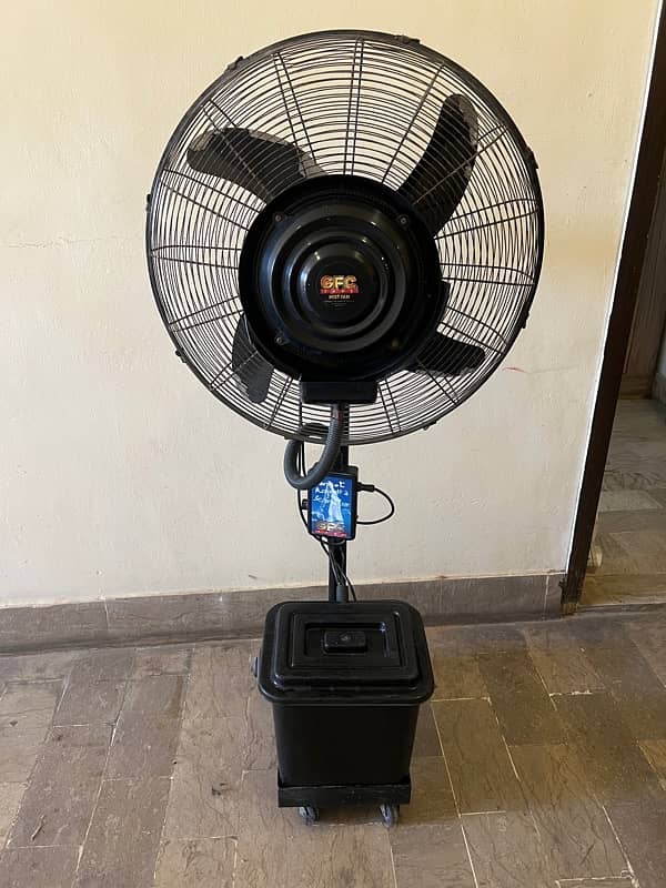 mist pedestal fan for sale 0