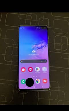 Samsung S10+ new condition 128gb ram 4k quality camra