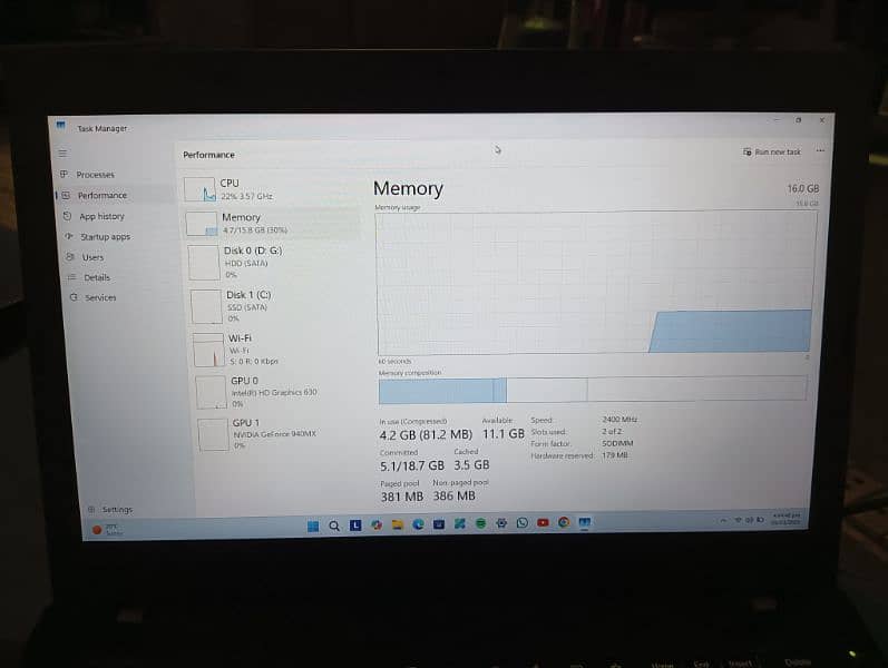 Lenovo Thinkpad T470P Gameing laptop 6