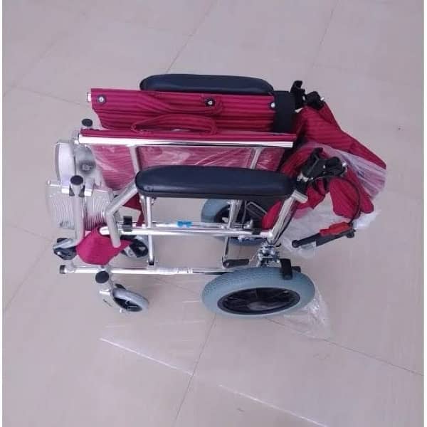 Wheelchair Foldable | Lightweight Wheel Chair | Comfortable in Karachi 5