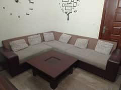 L shape sofa in good condition