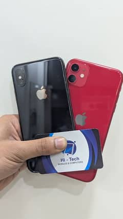 iphone 11 128gb jv & iphone x 64gb Pta approved