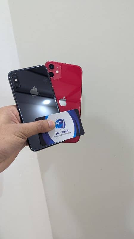 iphone 11 128gb jv & iphone x 64gb Pta approved 1