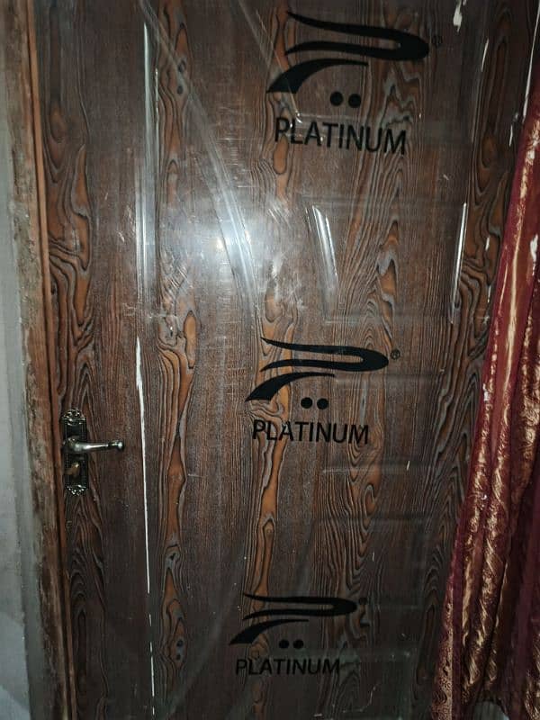 Wood Door, Lakri Ka Darwaza, Door For Sale With Lock 0