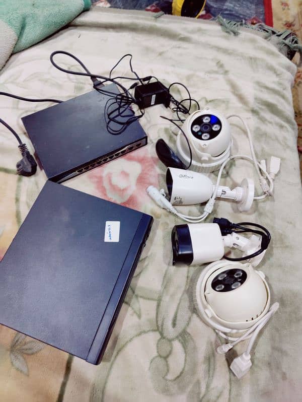 Nvr Ip 4 cameras setup 0