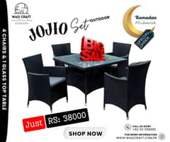 Outdoor Jojio Dining Set 5 Pcs