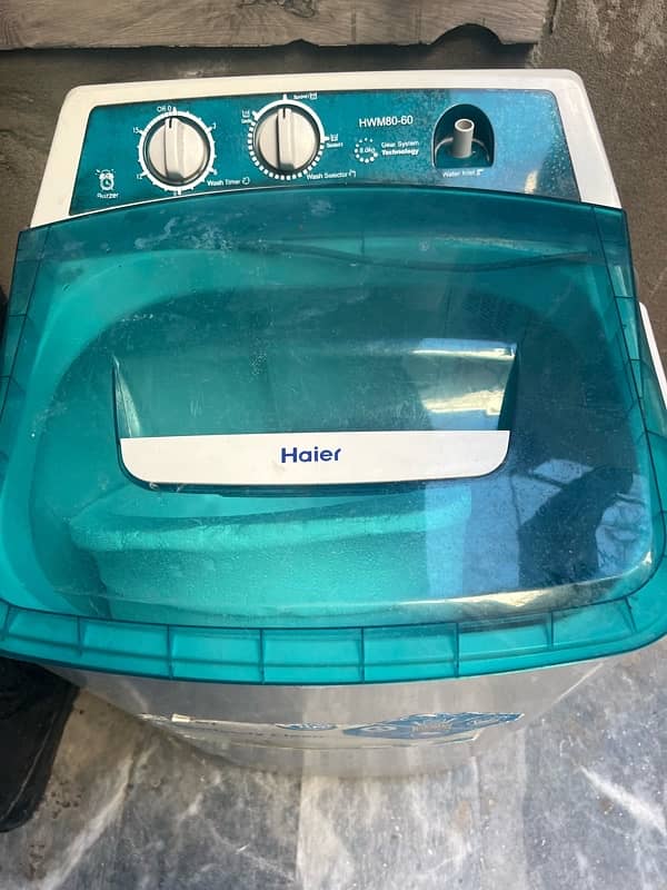 Brand New Haier 8 kg Washing Machine Still in Warranty 2