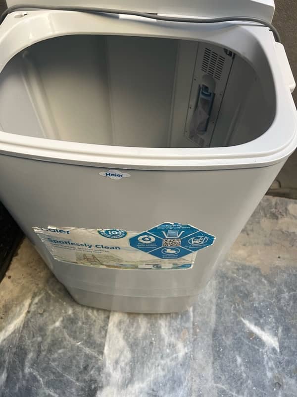 Brand New Haier 8 kg Washing Machine Still in Warranty 6