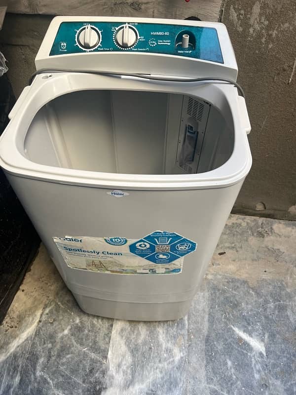 Brand New Haier 8 kg Washing Machine Still in Warranty 9