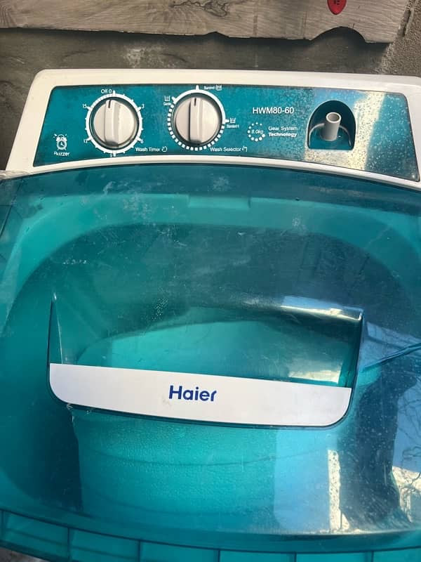 Brand New Haier 8 kg Washing Machine Still in Warranty 12