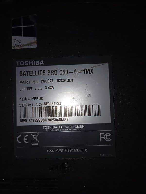 Toshiba satellite pro core i7 with 8 gb ram in good condition 5