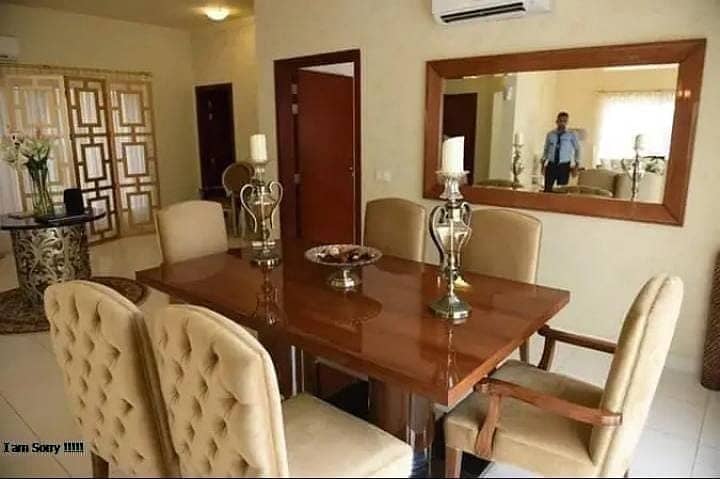 Precinct 10A Furnished villa for rent in Bahria town karachi. 1