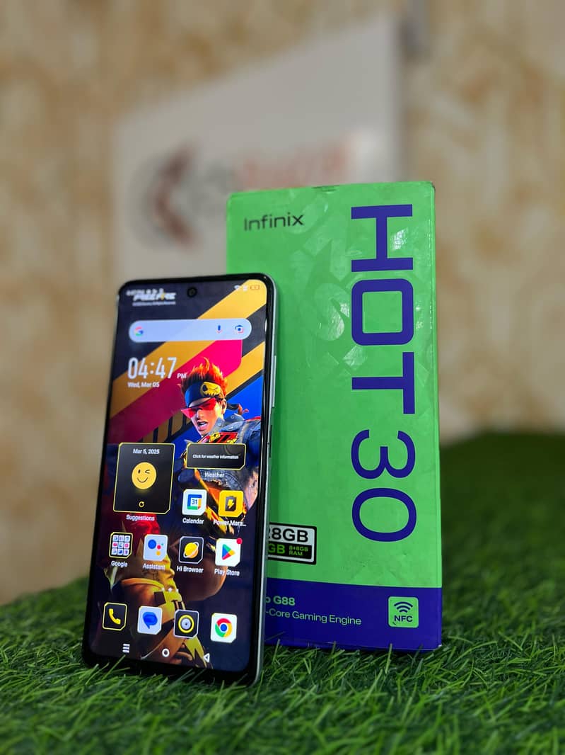 Infinix Hot 30 8gb Ram 128gb Storage With Box 1