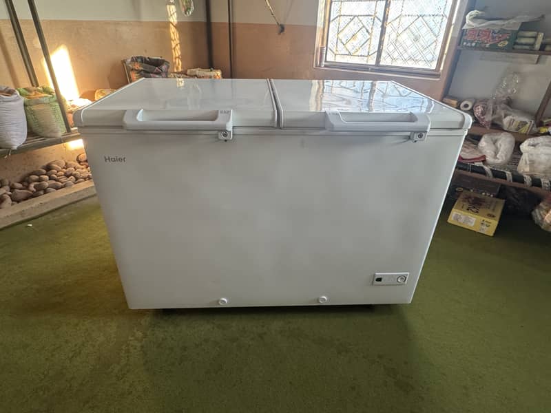 Haier HDF-385INV Chest Deep Freezer. 1