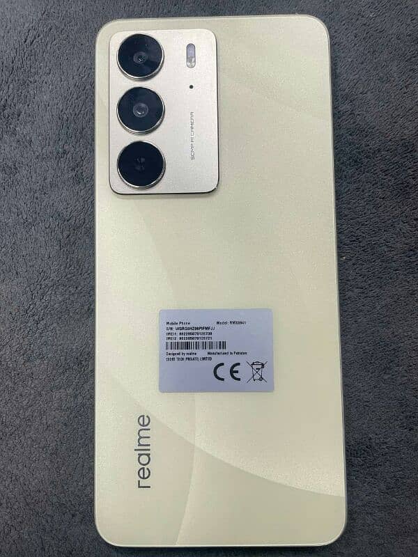 Realme C75 with box and charger 0