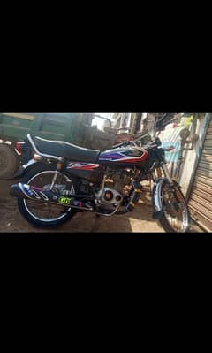 Honda 125 motorcycle