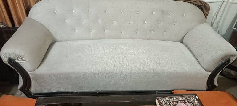 3-2-1 Sofa set with two side tables and one center table 0