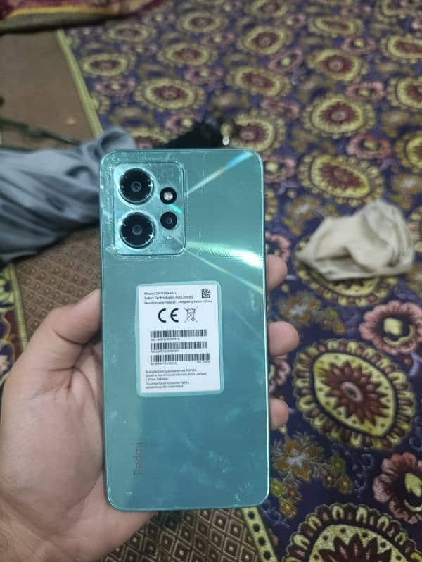 Xiaomi Redmi note 12 mint green color for sale 2