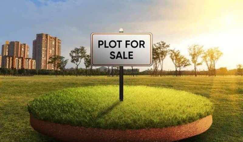 Precinct 31 plot for sale in Bahria town karachi 0