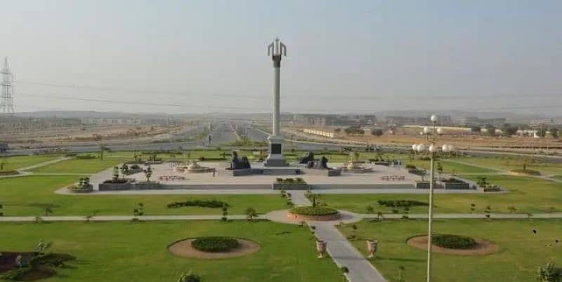 Precinct 31 plot for sale in Bahria town karachi 1