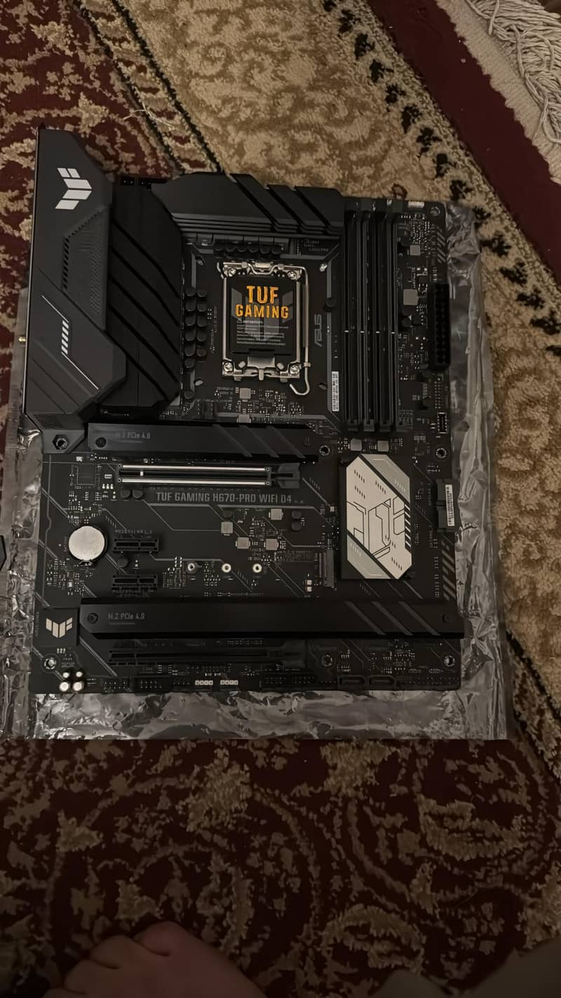 ASUS tuf h670 d4 wife and ram 1