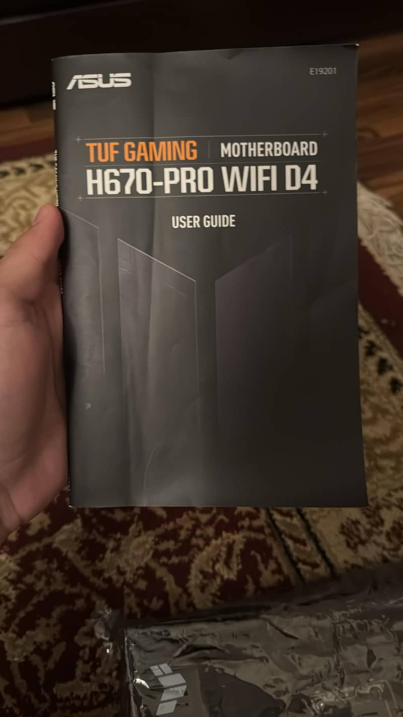 ASUS tuf h670 d4 wife and ram 2