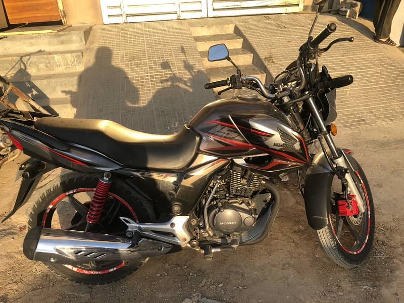 Honda CB 150F Grey Colour 5