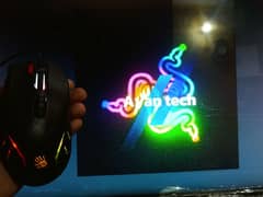 bloody j95  2 fire RGB animation  gaming  mouse