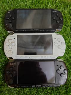 Sony PSP 2k & 3k w/ New Battery , 64 GB Card , 70+ Games & Charger