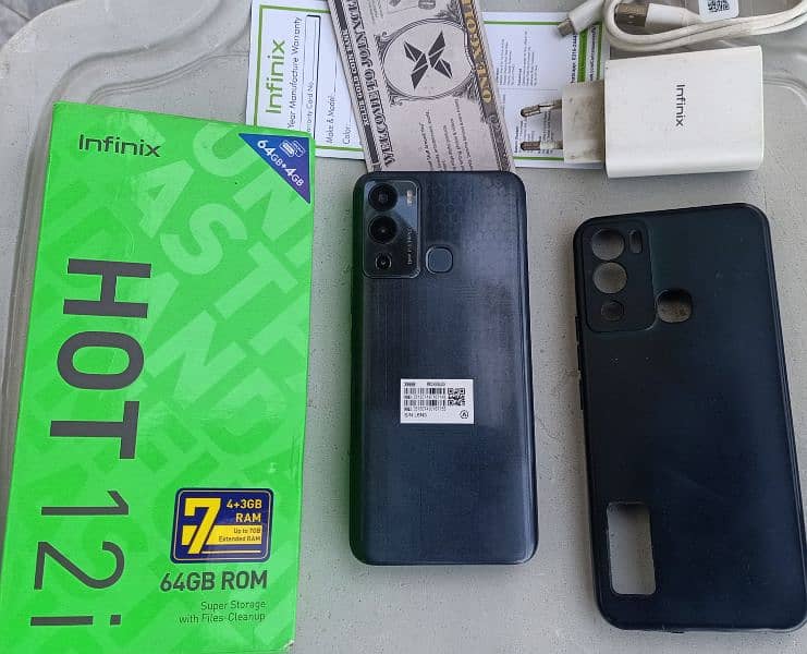 infinix Hot 12 Play,*7GB RaM & 64GB, Ladies Use,Duel SiM. . ,!! 1