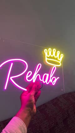 Acrylic sign, Neon Lights,Neon Sign ,3d sign board