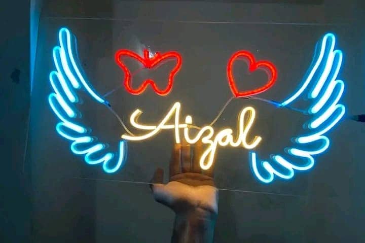 Acrylic sign, Neon Lights,Neon Sign ,3d sign board 6