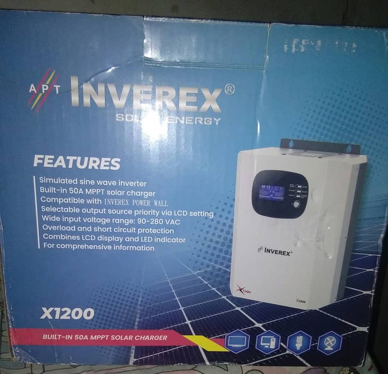 inverex 1.2kw 1month warranty 1