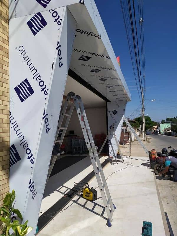 3D Sign Board & Panaflex Wallpaper 3