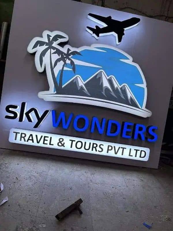 3D Sign Board & Panaflex Wallpaper 8