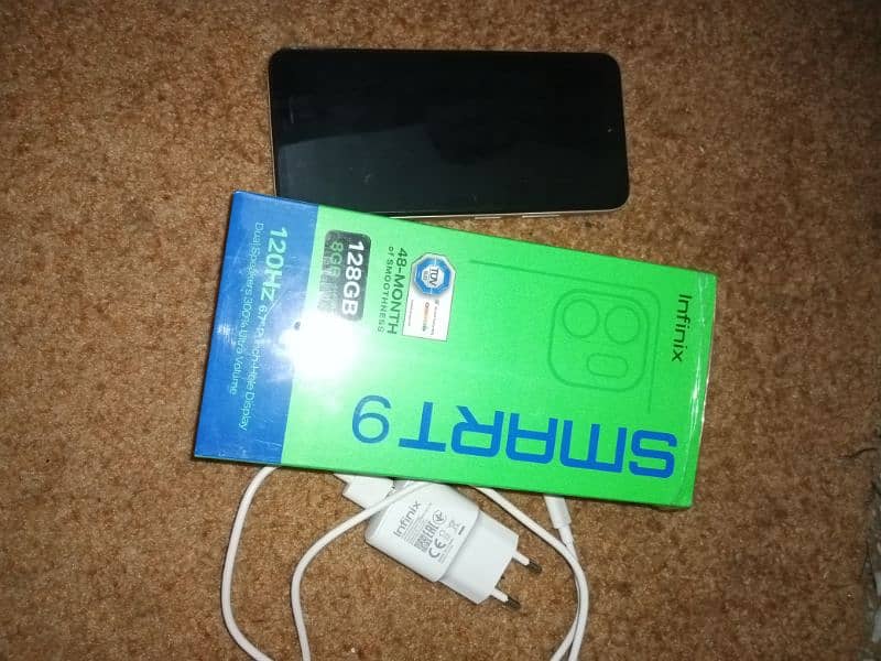 Infinix Smart 9 16/128 Complete box 7 Days use 2