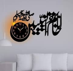 Beautiful Calligraphy Wall clock Elegant Home Decor