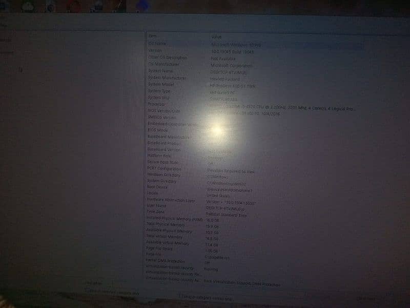 Complete pc for everything best condition only interested 03156935192 6