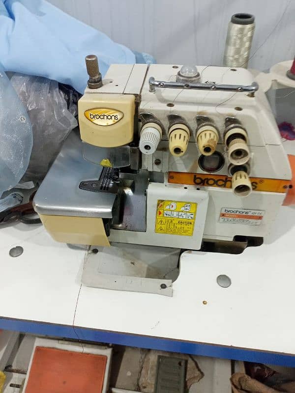 2 piko machine , 1 kaj button machine,1 overlook machine for sale 0