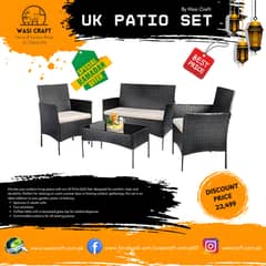 Smart Uk Patio Set 4 Pcs (Outdoor)