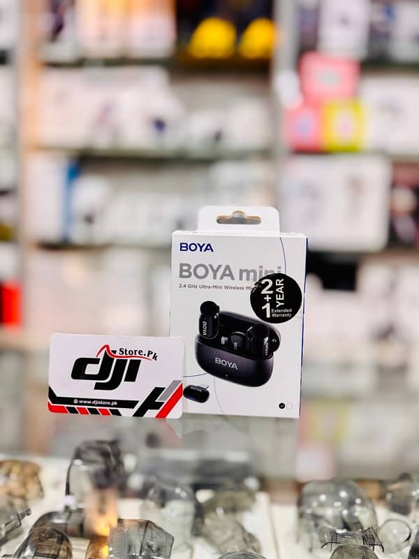 Boya Mic mini dual for iphone and android 0