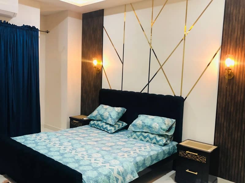 Rawalpindi Bahria Town Phase 7 River Hill 2 Bed Brand New Furnished Apartment Available For Rent 17