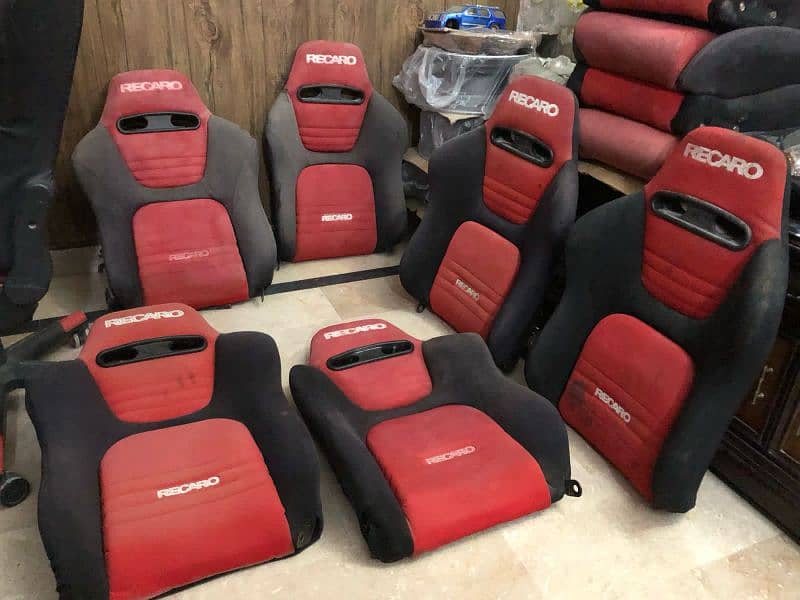 Recaro bucket seats 3 sets 0