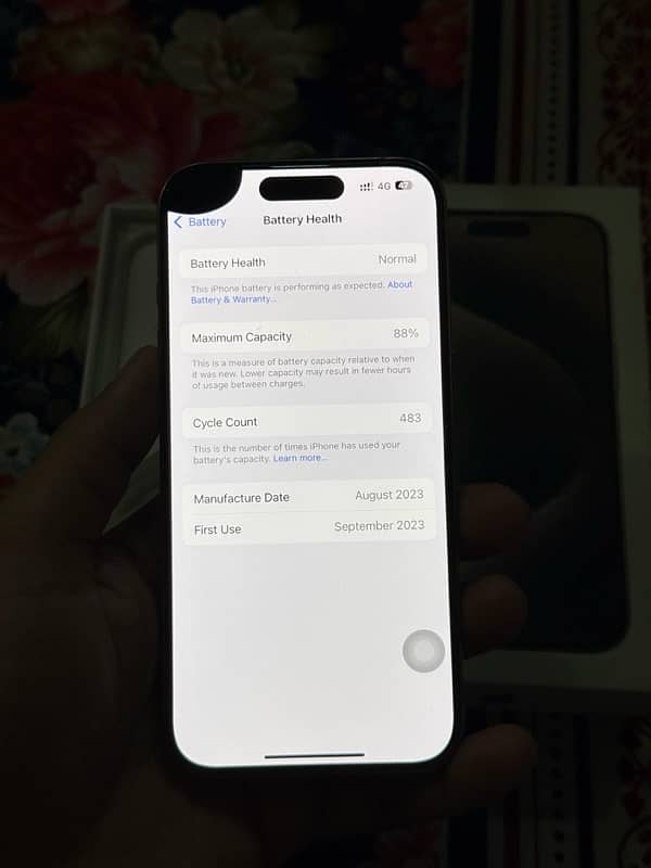 iphone 15 pro 256gb Pta Approved 7