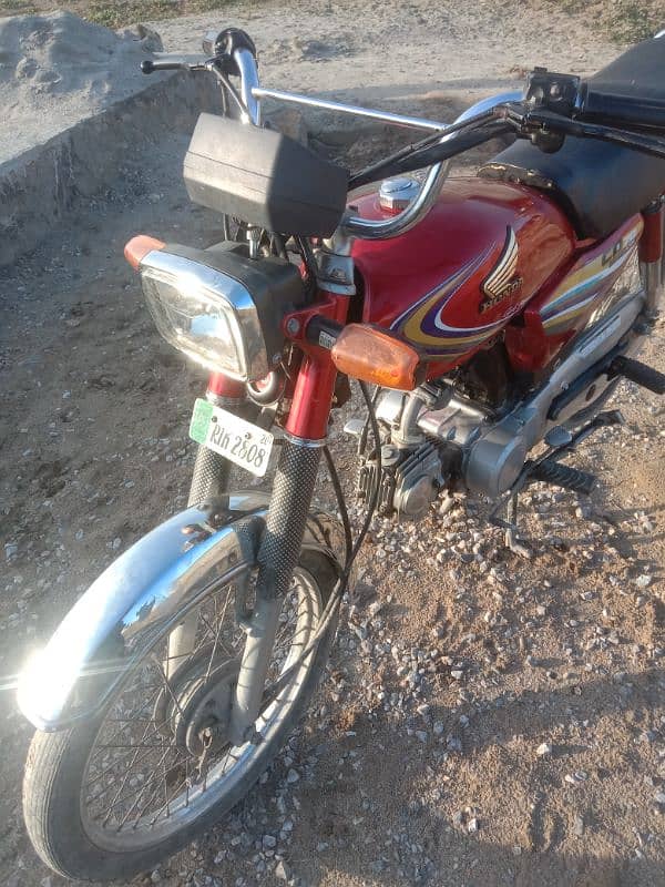 Honda cd 70 Model 2014 good condition 3