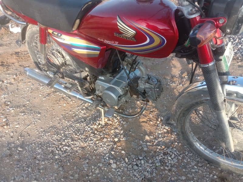 Honda cd 70 Model 2014 good condition 4